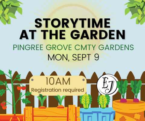 Storytime at Pingree Grove Garden