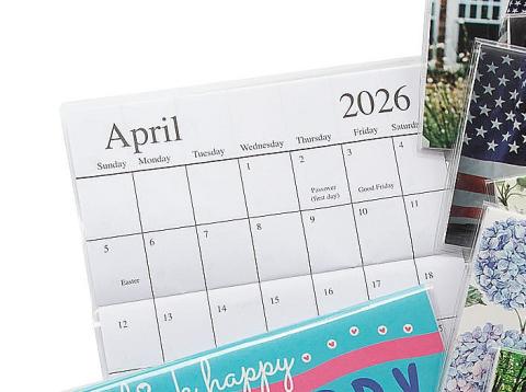 picture of a pocket calendar