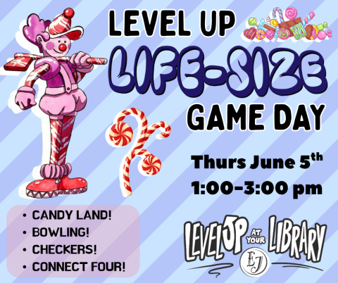 Level Up Life-size Game Day!