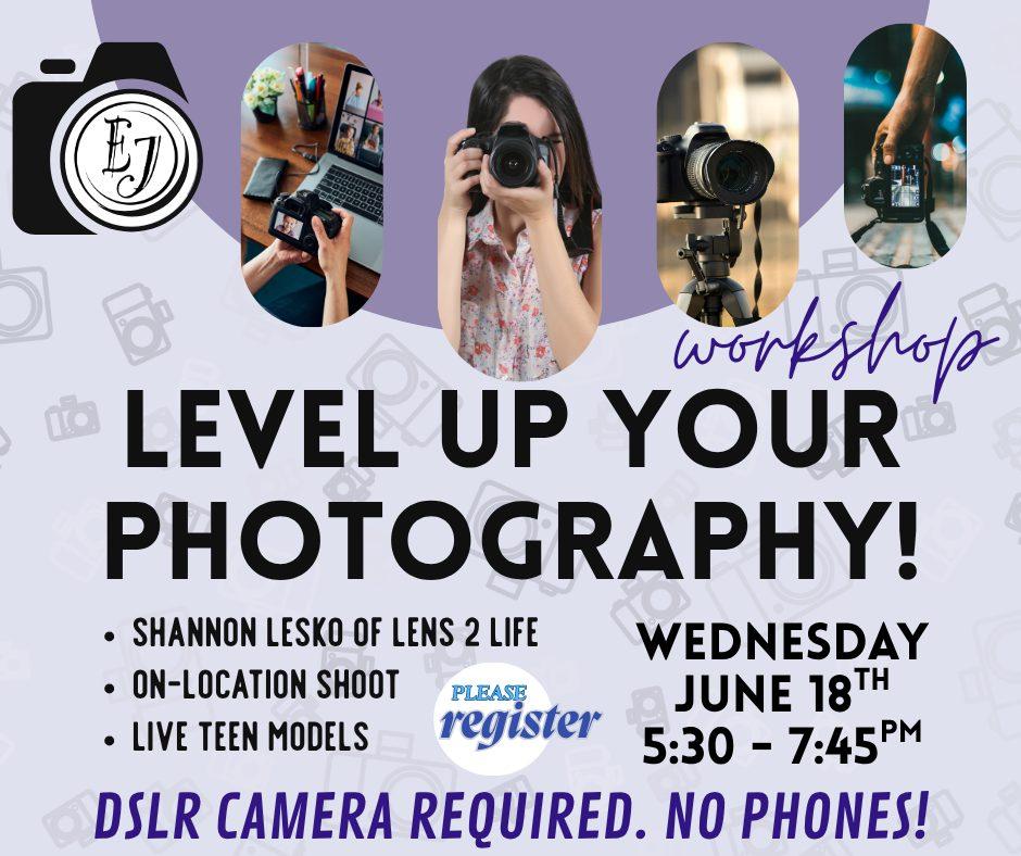 Pictures of various people with cameras.